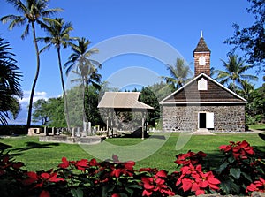 Makena church, Maui, Hawaii