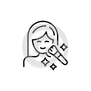 Makeup Application Icon