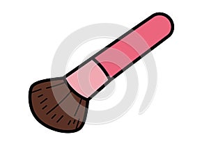 Makeup brush clipart