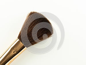 Makeup brush isolated on the white