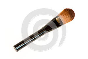 Makeup brush isolated on white background