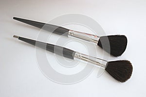 Makeup brushes photo