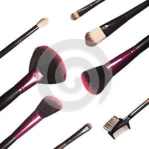 Makeup brushes