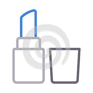 Makeup colour line vector  icon