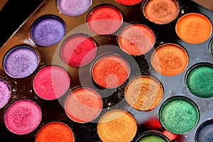 Makeup colours photo