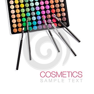 Makeup and cosmetic brushes