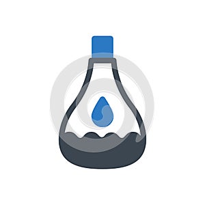 Makeup vector double colour icon