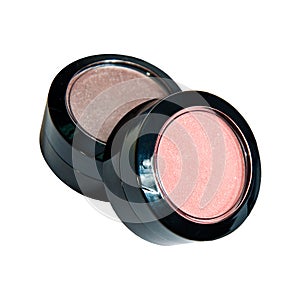 Makeup kit isolated on white