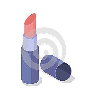Makeup lipstick concept