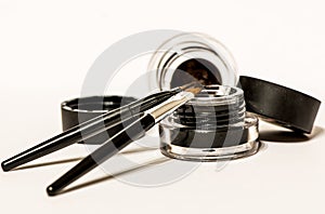 Makeup materials isolated