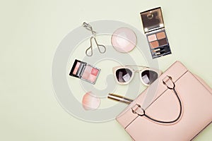 Makeup products with img