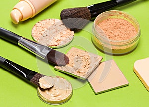 Makeup products to even out skin tone and complexion