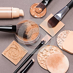 Makeup products to even out skin tone and complexion