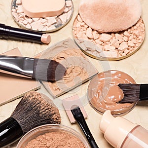 Makeup products to even out skin tone and complexion