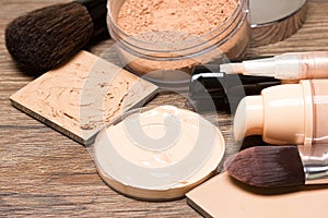 Makeup products to even out skin tone and complexion