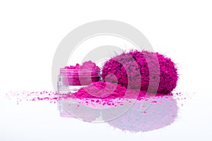 Makeup shadows powder