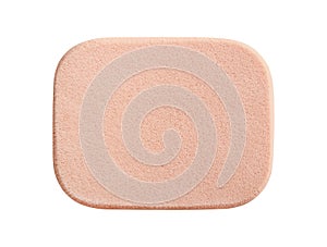 Makeup sponge isolated on white background