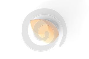 Makeup sponge isolated on white background