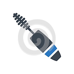 Makeup vector double colour icon