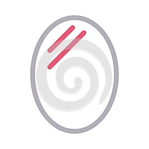 Makeup colour line vector icon