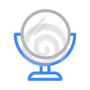 Makeup colour line vector icon