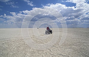 Makgadikgadi Pan, Botswana. photo