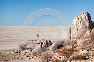 Makgadikgadi pans photo