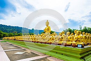 Makha Bucha Buddhist memorial park is built on the occasion of G