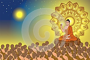 Makha Bucha day is an important Buddhist Day.