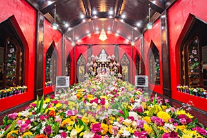 Makhabucha Buddhism Candle Ceremony