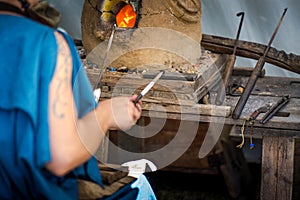 Making ancient style glass jewelry