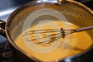 Making Bearnaise Sauce