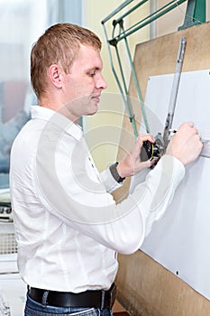 Making a blueprint project with drawing board