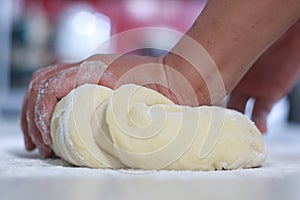 Making Bread Dough photo