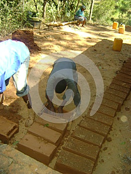 Men at work, manual work