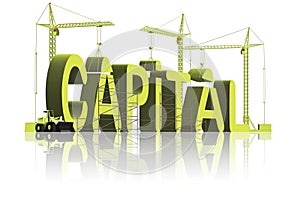 Making or build capital be rich gain fortune