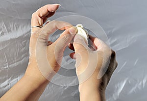 Making chinese dumplings