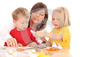 Making Christmas decoratons