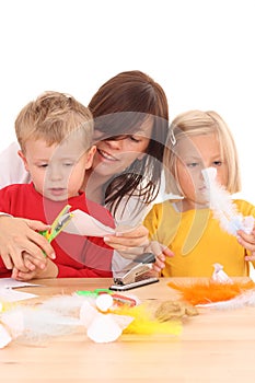 Making Christmas decoratons