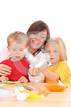 Making Christmas decoratons