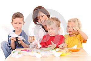 Making Christmas decoratons