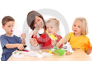 Making Christmas decoratons