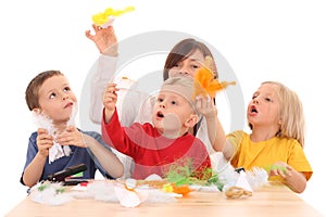 Making Christmas decoratons