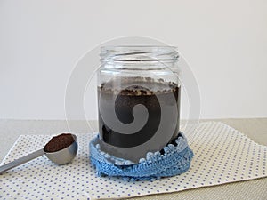 Making of cold-brewed coffee