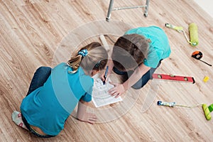 Making drawings for renovation