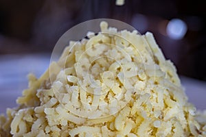 The making of italian potato gnocchi