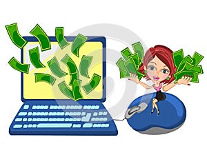 Making money online