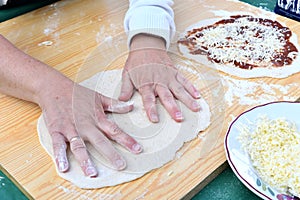 In The Making Off The Pizza Crust