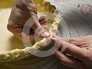 Making a Pie Crust photo