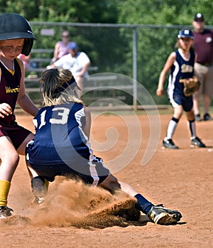 Making a Play at First Base